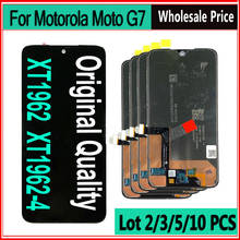 Lot 2/3/5/10 Piece/lot G7 LCD Display For Moto G7 LCD Display Screen Touch Digitizer Assembly Replacement Wholesale Price 2024 - buy cheap