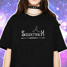 Sassenach Tv Shows Women's Tshirt Boat Outlander Book Series T-Shirt Jamie Fraser Shirts T Shirt Series Tee Shirt Dropshipping 2024 - buy cheap