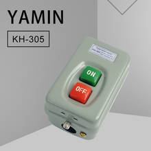 Caja de control de interruptor de botón de transferencia, KH-305 de arranque de Motor eléctrico, serie KH P142, 3P, 30A/250V, 20A/380V 2024 - compra barato