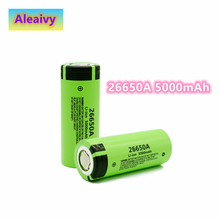 Original High Quality 26650 Battery 5000mAh 3.7V 5A Lithium Ion Rechargeable Battery for 26650A LED Flashlight + 18650 Charger 2024 - buy cheap