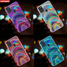 Funda de espejo arcoíris 3D suave para Samsung Galaxy A21S A51 A71 A01 A11 A31 A41 M11 M30S A21 S A217 A515 A715, funda de TPU brillante 2024 - compra barato
