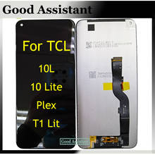 Оригинальный Новый ЖК-дисплей для TCL 10L 10 Lite T770H T770B, сменный сенсорный экран, дигитайзер в сборе для TCL Plex T780H T1 Lit 2024 - купить недорого