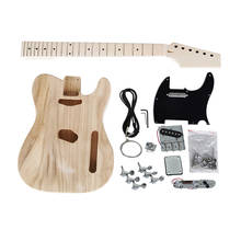 Aiersi Tele Стиль Твердые Diy наборы электрогитары незавершенный TL набор гитары полный части модель EK-002 с инструкцией 2024 - купить недорого