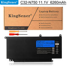 KingSener C32-N750 Laptop battery For ASUS N750 N750J N750JK N750JV N750Y47JK-SL N750Y47JV-SL  11.1V 6260mAh/69WH 2024 - buy cheap