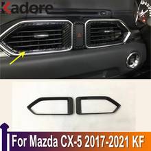 For Mazda CX-5 CX5 2017 2018 2019 2020 2021 KF Interior Accessories Center Control Air Condition Vent Outlet Cover Moulding Trim 2024 - buy cheap