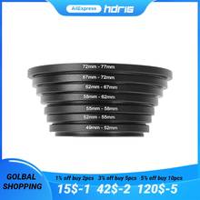 Kit de anillo adaptador de filtro HDRiG Step Up 49-52 52-55 55-58 58-62 62-67 67-72 72-77mm 2024 - compra barato