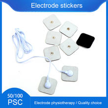 50/100pcs Therapeutic Pulse Stimulator Electro Sticker for Electrode Pads TENS Conductive Gel Body Acupuncture Therapy Massager 2024 - buy cheap