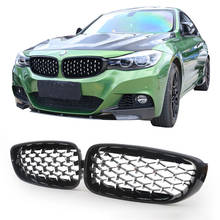 Car Front Kidney Grills Diamond Grille for BMW 3 Series GT F34 Gran Turismo 320i 328i 330i 335i 325d 2012-2019 Car Styling 2024 - buy cheap