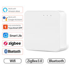 Tuya Multi-mode Gateway WiFi+Bluetooth-compatible+Zigbee 3.0 Multi-protocol Communication Gateway Smart Life Alexa APP Remote 2024 - buy cheap