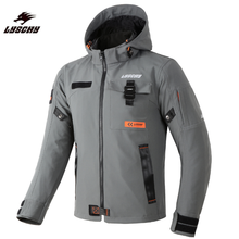 Jaqueta da motocicleta dos homens inverno equitação motocross enduro corrida calças jaqueta à prova de vento moto roupas proteção jaqueta terno 2024 - compre barato