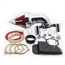 Air Cleaner Kit For 2008-2012 Harley Davidson Dyna Electra Glide Flhx Road King Chrome Aftermarket Motorcycle Parts 2024 - buy cheap