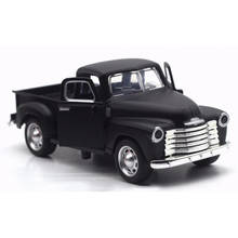 Picape infantil de liga de metal, 12cm, 1/32, modelos de caminhões, miniatura clássica, vintage para chevrolet, veículos de brinquedo 2024 - compre barato