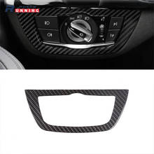 For BMW G30 G38 5 Series 525Li 535 Dry Carbon Fiber Car Headlight Control Panel Decoration Interior Trim Car Accessories Styling 2024 - buy cheap