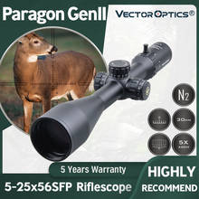 Vector Optics Paragon GenII 5-25x56 Hunting Tactical Riflescope Long Range Rifle Scope fit for .338 Min 15Yds Side Focus 2024 - buy cheap