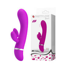 Vibrador de conejo para masturbación femenina, masajeador de punto G y S para orgasmo, masajeador de 30 velocidades, vibrador AV, Juguetes sexuales para mujeres 2024 - compra barato