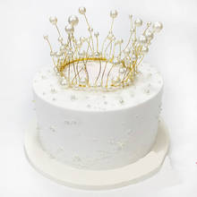 Cake model Crown pearl Artificial simulation Birthday Cake model tool Plastic model Window Show Shooting prop Wedding decoration 2024 - buy cheap