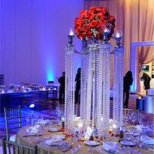 2017 Acrylic Crystal Wedding Centerpiece wedding decoration 70CM Tall Diameter is 48cm 10PCS/lot 2024 - buy cheap