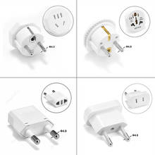 Universal European EU Plug Adapter AU UK American US To EU Travel Adapter Electric Plug Power Charger Sockets Electrical Outlet 2024 - buy cheap