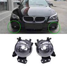 Luzes dianteiras de neblina para carro, 1 par, iluminação halógena, para bmw e60, e90, e63, e46, 323i, 325i, 525i 2024 - compre barato