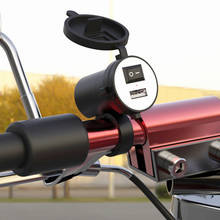 Cargador USB Universal para motocicleta, accesorio de 9-90V, Cargador USB para coche, toma de encendedor de cigarrillos para Motocross, cargador impermeable para teléfono 2024 - compra barato
