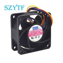 original PWM cooling fan DS06025R12U 12V 0.26A 4 wire 60mm 6025 for AVC 2024 - buy cheap