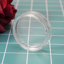38.6mm Clear Round Acrylic Coin Capsule Storage Box Holder Case For Silver 2 oz 101A 2024 - buy cheap