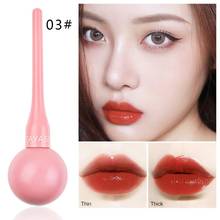 NEW Lollipop Style Mirror Surface Lip Gloss Matte Moisturizer Waterproof Sexy Red Lip Tint Lipstick Korean Cosmetic Makeup TSLM1 2024 - buy cheap