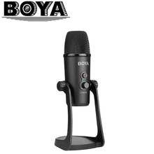 BOYA BY-PM700 USB Condenser Microphone with Flexible Polar Pattern for Windows and Mac Computer Recording Interview Conference 2024 - buy cheap