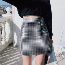 New Women Harajuku Street Style Big Size High-Waisted Black and white Short Skirt Summer Fashion Mini Skirt XS-5XL 2024 - buy cheap