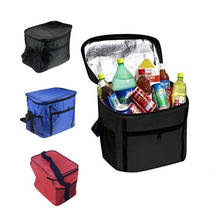 Cooling Bag Lunch Box Foldable Car Ice Pack Picnic Large Takeaway Insulation Package Thermo Bag Refrigerator Freezer for Camping 2024 - buy cheap