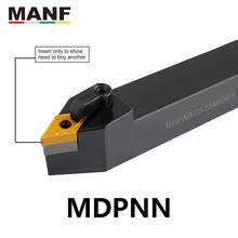 MANF Turning Tool Holder Lathe Cutter 20mm MDPNN-1616H11 Machining Cutter Metal Cutting Carbide External Turning Tool Holder 2024 - buy cheap