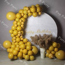 Pastel DIY INS Fashion Double Layer Ginger 10pcs Balloons Arch 10inch Birthday Wedding Baby Shower Anniversary Party Decor 2024 - buy cheap