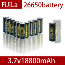 Batería recargable de iones de litio para linterna LED, acumulador de 2021100% V, 3,7 mAh, 26650, novedad de 18800 2024 - compra barato