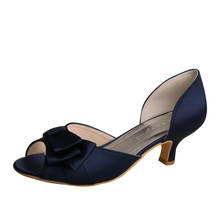 Discount Heel 7cm Shoes Navy Peep Toe 2024 - buy cheap