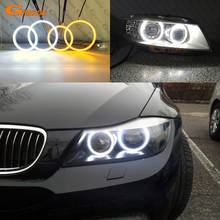 Luz de día de reacondicionamiento ultrabrillante, luz de señal de giro, SMD, LED, Ojos de Ángel, para BMW Serie 3, E90, E91, LCI, 2009-2012, faros de xenón 2024 - compra barato