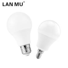 2pcs LED E27 E14 Bulb Light 3W 6W 9W 12W 15W 18W 20W Real Power Light Bulbs AC 220V-240V Spotlight Lampada LED Bombillas Lamp 2024 - buy cheap