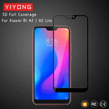 Стекло YIYONG 9D с полным покрытием для Xiaomi Mi A2 Lite, закаленное стекло Xiomi A2 A3 Lite, Защита экрана для Xiaomi Mi A3 Lite, стекло 2024 - купить недорого