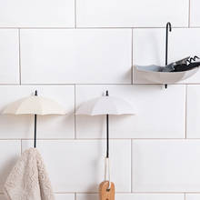 3pcs / lot Multifunction Umbrella Shaped Key Hanger Rack Home Decorative Holder Wall Hooks Kitchen Bathroom Accessories Gadget 2024 - buy cheap
