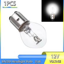 1pc B35 BA20D Motorcycle Headlight Bulb 12V 35W Lamp Bulb 6.5 x 3.5cm White Light Color For Autocycle Battery Headlamps parts 2024 - buy cheap