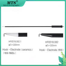 MTS Reusable Laparoscopic Surgical Instruments Monopolar L-type Hook-Electrode medical teaching Surgery Electric Hook 2024 - buy cheap