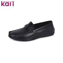 Мокасины PIERRE CARDIN HM22SS-226, мужские летние, черный