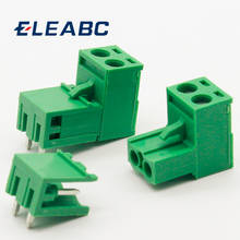 10 sets ht5.08 2pin Right angle Terminal plug type 300V 10A 5.08mm pitch connector pcb screw terminal block 2024 - buy cheap