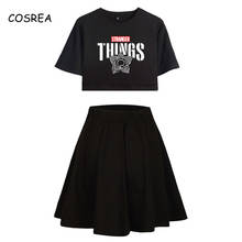  T Shirt Dustin Cosplay Nancy Wheeler Running T-shirt Skirt  Costume Eleven  Dress 2024 - buy cheap