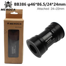 MEROCA BB386 EVO PF30  frame tocrankset 24mm press bike bicycle bottom bracket 2024 - buy cheap