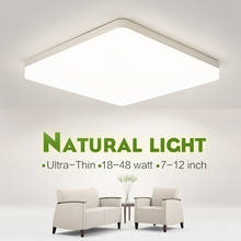 LED Ceiling Lamp Modern Square Ceiling Lights for Room Natural White Warm Cold White 48W Indoor lighting for Living Room Bedroom 2024 - buy cheap