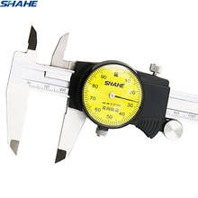 Shahe  0-150 mm Metric Gauge Measuring Tool Dial Vernier Caliper  Shock-proof Vernier Caliper 0.01 mm 2024 - buy cheap