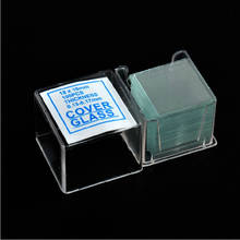 100 PCS 18x18mm Square Microscope Glass Slide Cover Slips Blank Slides 2024 - buy cheap