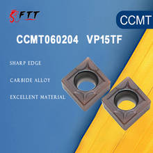10PCS Carbide Insert CCMT060204 CCMT21.51 VP15TF 100% Original Internal Turning Tools CCMT 060204 CNC Blade Lathe Turning Tool 2024 - buy cheap
