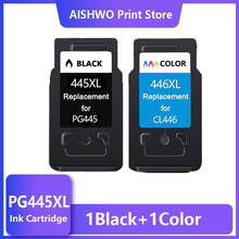PG-445 PG445 CL 446 совместимый PG445XL 445XL чернильный картридж для принтера Canon, PIXMA, MG 2440 2540 2940 MX494 IP2840 2024 - купить недорого