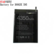 Battery for Doogee X95 Pro Original Batteries Rechargeable Li-polymer Bateria for X95 4350mAh Tested Repair Tools 2024 - buy cheap